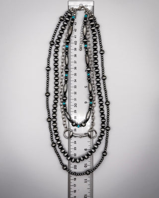 Rowan Snaffle Bit Layered Necklace
