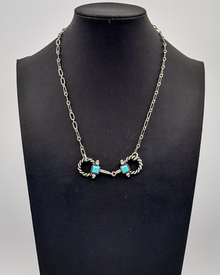 Brielle Snaffle Bit Necklace and Earring Set