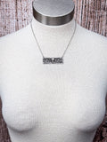 Prairie Guardian Bar Necklace