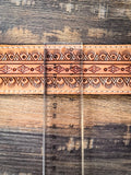 bracelet on wood with ruler