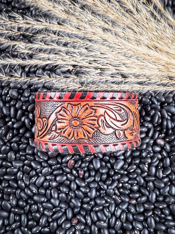 Sunfire Mirage Tooled Leather Bracelet