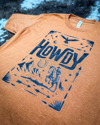 Rusty Spur Howdy Graphic Tee