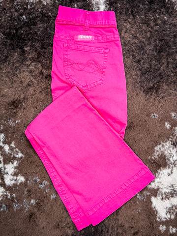 Cowgirl Tuff Pink Pull-On Trouser Jeans