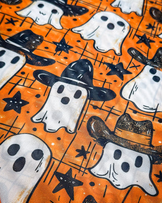 Moon Child Cowboy Ghost Mesh Top by Blakeley