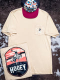 Cheyenne Hooey T-Shirt - Tan and Orange
