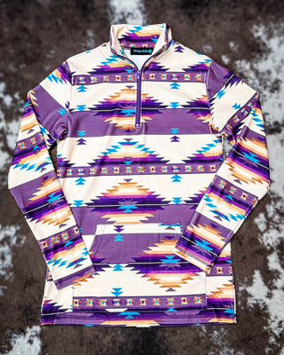 Dusty Violet Fitted Pullover by Sterling Kreek