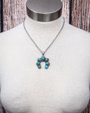 Rider Squash Blossom Chain Fashion Necklace