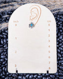 Reiny Stud Fashion Earring Set - Silver