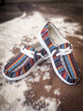 Chaska in Blue Multi by Gypsy Jazz