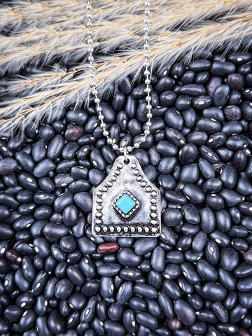 Dust and Glory Fashion Necklace on beans and wheat.