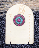 Painted Desert Fashion Stud Earrings