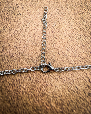 Turquoise Tile Sterling Silver Pearl Necklace
