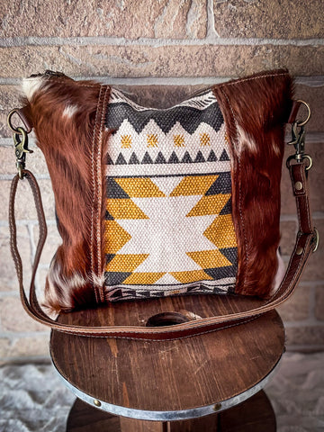 Missouri Burgundy Leather Shoulder Bag | Handmade Crossbody Bag