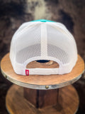 Weekly Trucker Cap Teal/White