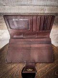 Bangtail Bag - Ace Wallet in Brown