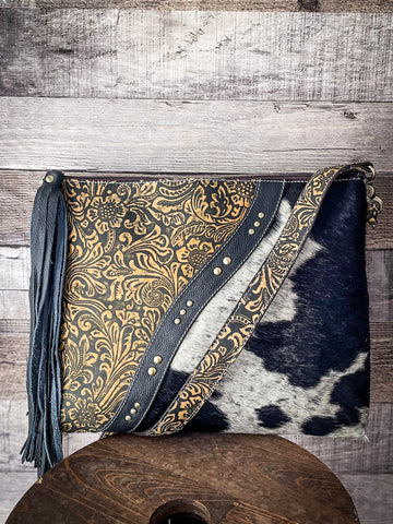 Bangtail Bag - Gretchen Crossbody Purse in Brown