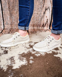 Fable Twisted X Kicks - Sand & White