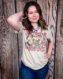 Put 'Em Up Graphic Tee - Cream