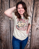 Put 'Em Up Graphic Tee - Cream