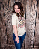 Put 'Em Up Graphic Tee - Cream