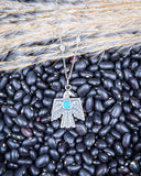 Thunderbird Genuine Turquoise Necklace