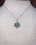 Thunderbird Genuine Turquoise Necklace