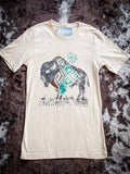Buffalo Graphic Tee - Cream