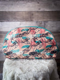 "Topawa Feather" Hooey Large Accessory/ Makeup Bag
