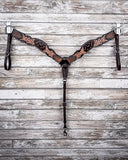 Signature Western Breast Collar displayed on wood background.