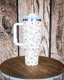 Boot and Blossom Tumbler