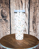 Boot and Blossom Tumbler