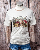 Bootstitch Burnout Mesh Top - Camel