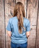 Let it Ride Rodeo Tour Graphic Tee worn and styled.