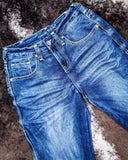 Flannel Cowgirl Carpenter Bootcut Jeans