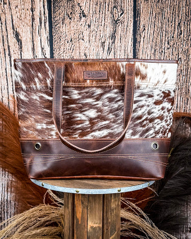 Westin Hair on Hide Tote Bag