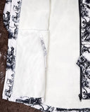 Inside of the Life is a Rodeo Soft Shell Jacket showing white fabric.