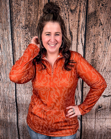 Rustic Ranch Fitted Pullover