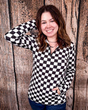 Round the Track Fitted Pullover