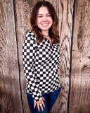 Round the Track Fitted Pullover