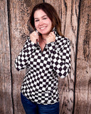 Round the Track Fitted Pullover