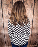 Round the Track Fitted Pullover