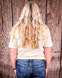 Tough Luck Cowboy Graphic Tee - Cream