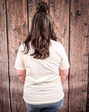 Horse Bits Graphic Tee - Cream