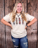 Cowboy Cinches Graphic Tee - Cream