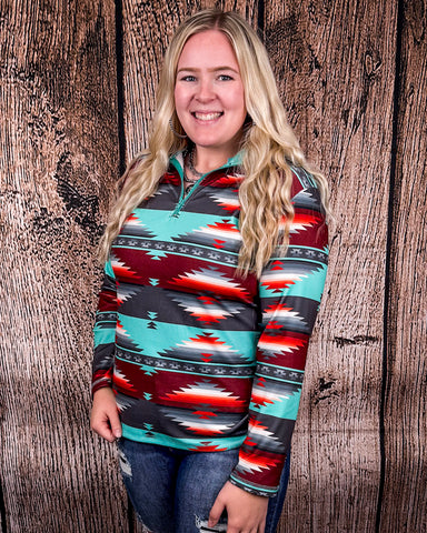 Texas Rain Fitted Pullover