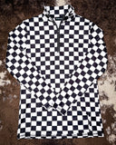 Round the Track Fitted Pullover