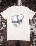 Tough Luck Cowboy Graphic Tee - Cream