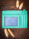 Myra Bag - Prairie Morn Blooming Hand-tooled Card Holder