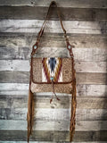 Myra Bag - Crosshair Canvas And Leather Bag