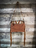 Myra Bag - Crosshair Canvas And Leather Bag